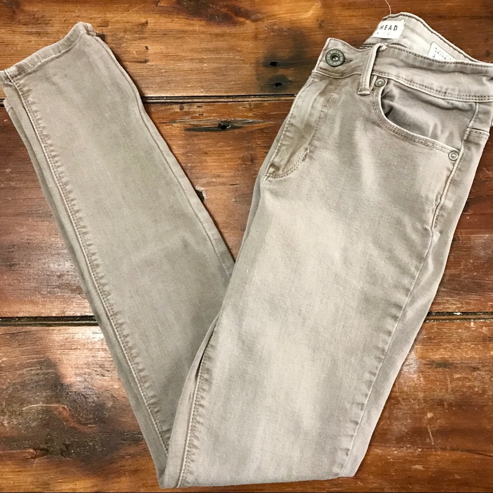 Tan Skinny Jeans